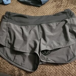 lululemon athletica Charcoal Athletic Shorts